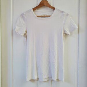 EUC Sonoma Life + Style White Everyday Tee - Size M